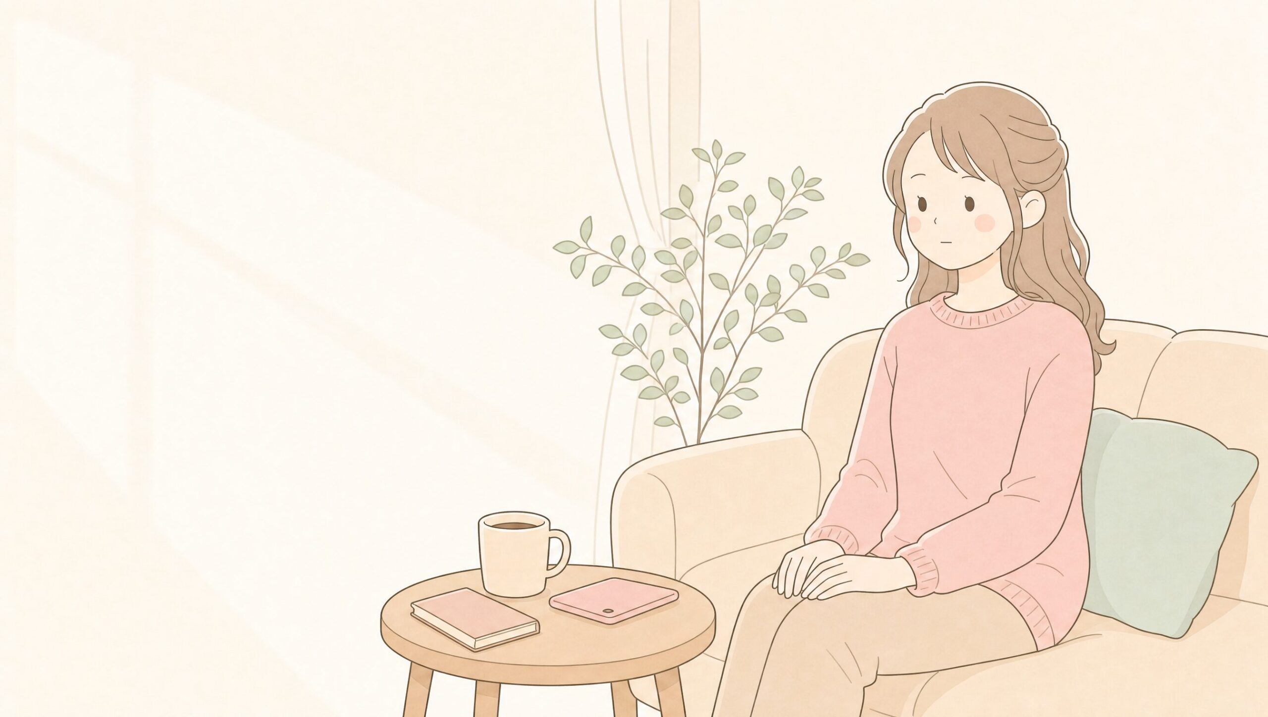 スマホを置いて次のステップを決意した30代看護師女性